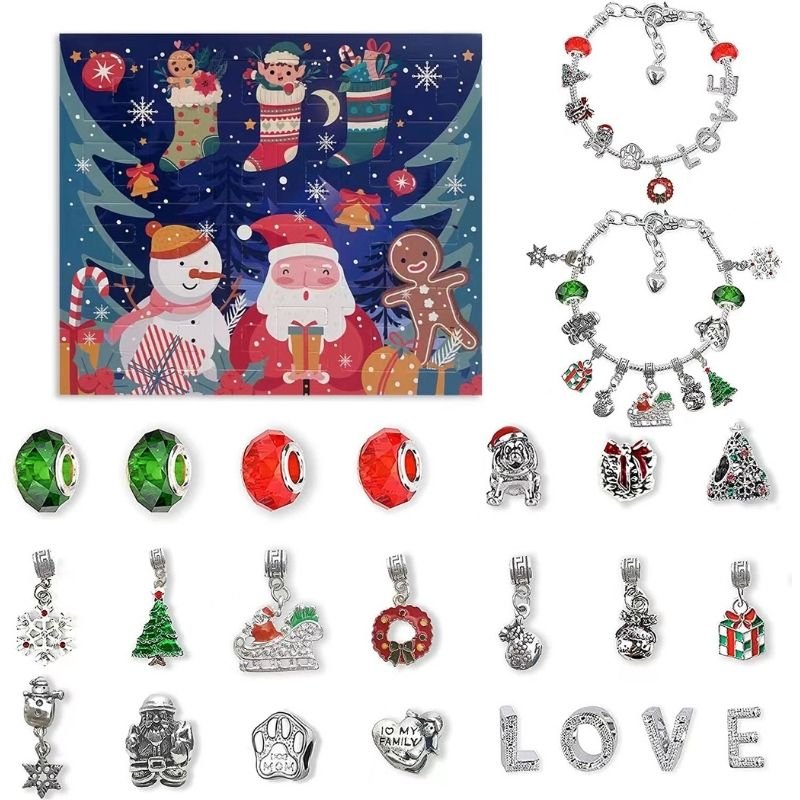 Advent Calendar DIY Bracelet Set - LuxeCraft Creations