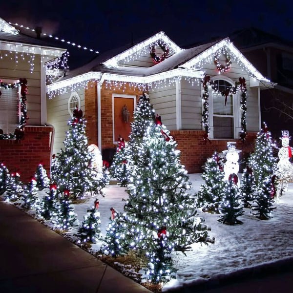 Solar String Lights with 300 LEDs - Luminara Luxe
