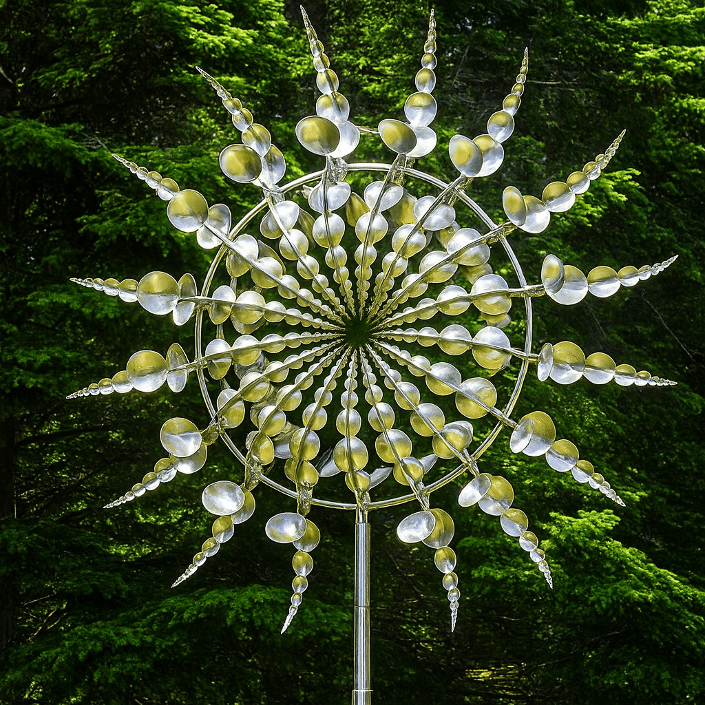 Artistic Metal Wind Spinner - Lumina Designs
