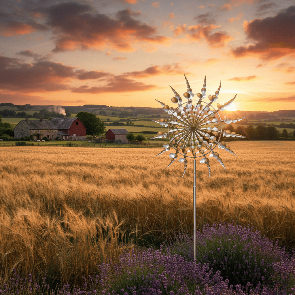 Artistic Metal Wind Spinner - Lumina Designs