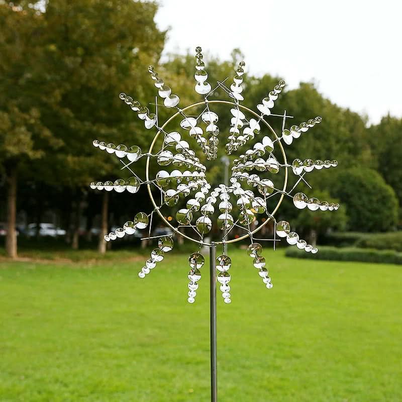 Artistic Metal Wind Spinner - Lumina Designs
