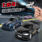 Drift Car - Velocity Toys 1:64 Mini RC with Drift Tires