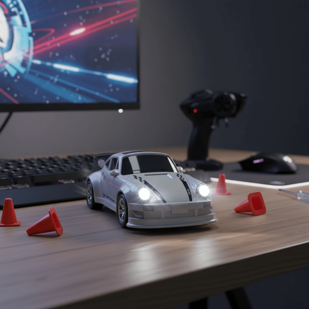 Drift Racing Car - NovaSpeed Mini 1:64 with LED Headlights