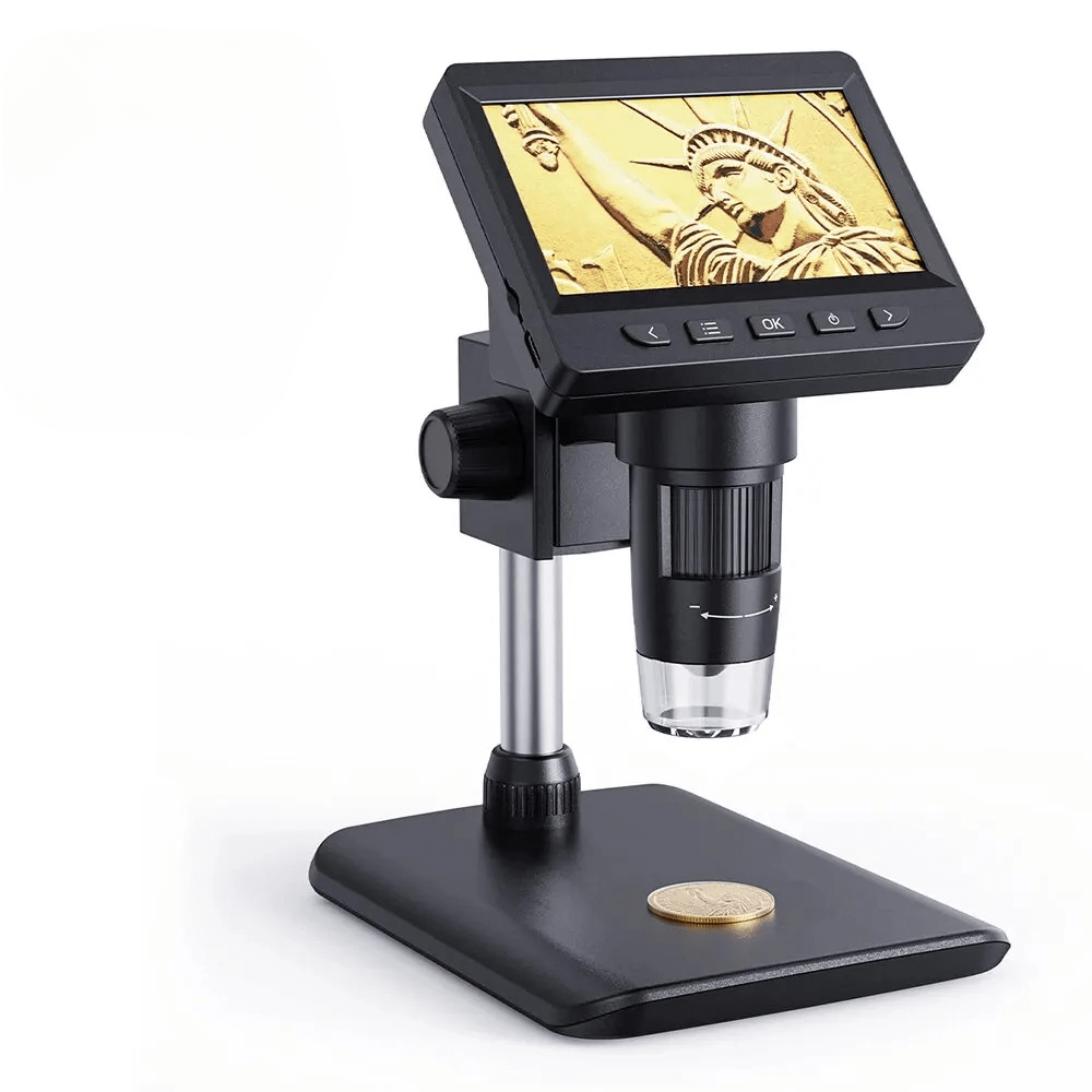 PrecisionView - Digital Soldering Microscope with Adjustable Screen