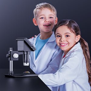 PrecisionView - Digital Soldering Microscope with Adjustable Screen