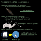 O2 Sensor Adapter - AutoGuard to Prevent Check Engine Lights