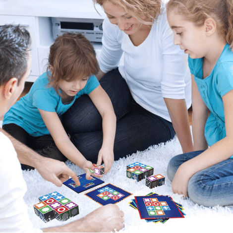 Creative Pattern Puzzle Blocks - MindSpark Toys