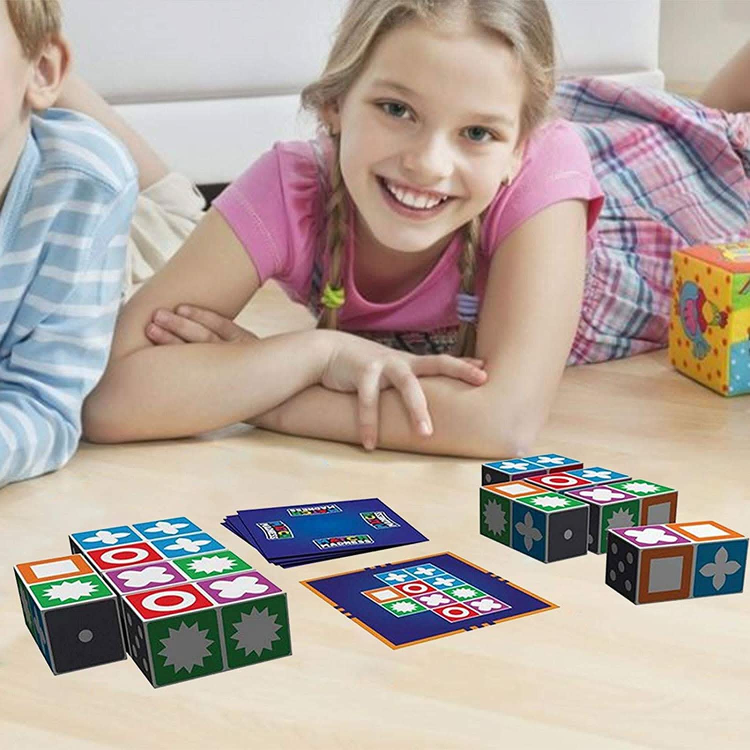 Creative Pattern Puzzle Blocks - MindSpark Toys