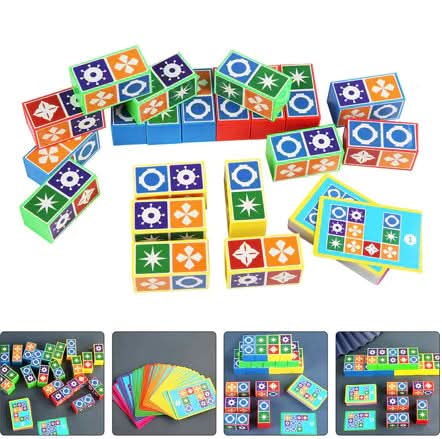 Creative Pattern Puzzle Blocks - MindSpark Toys