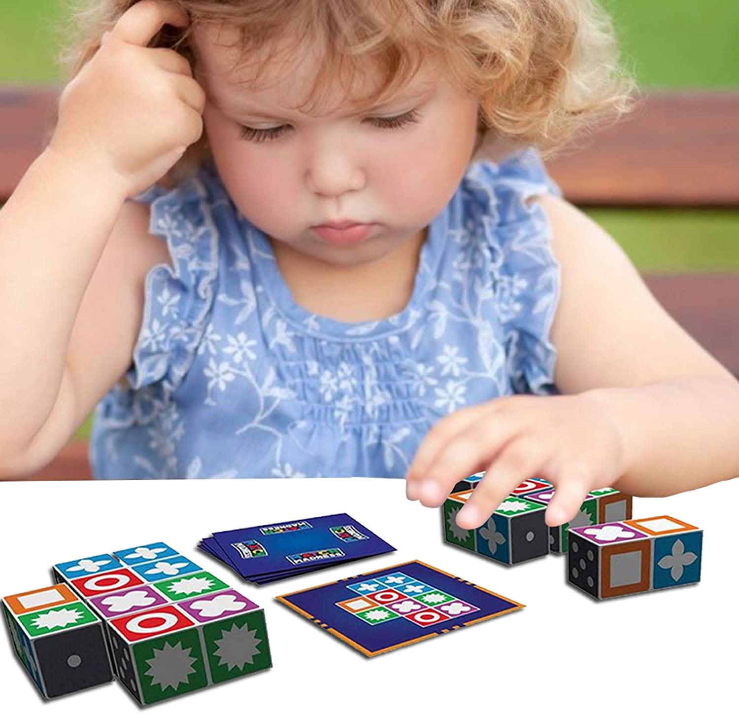 Creative Pattern Puzzle Blocks - MindSpark Toys