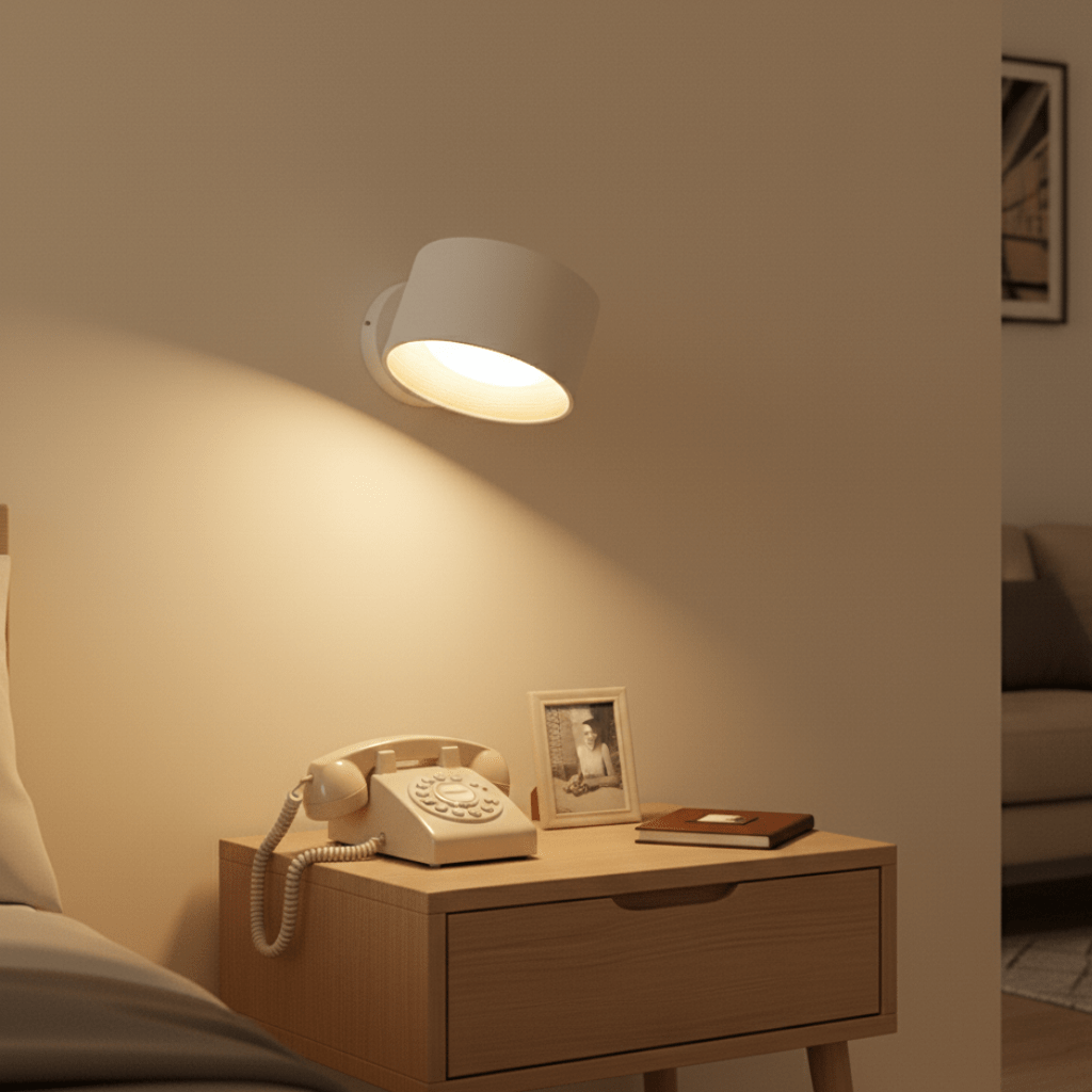Scandinavian Wall Light - Luminara Rechargeable Cozy Glow