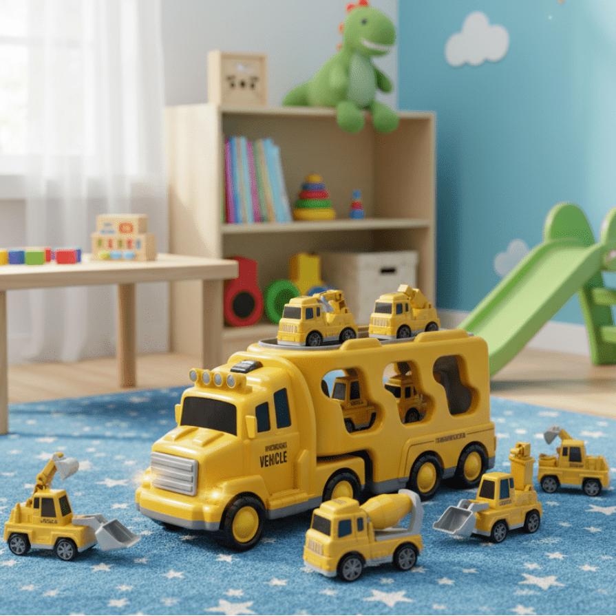 City Transporter Toy with Lights & Sounds - UrbanPlay
