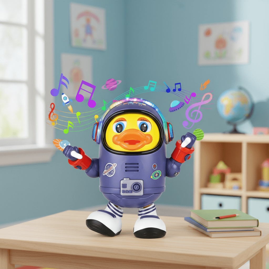Dancing Duck Toy with Lights & Music - QuackJoy