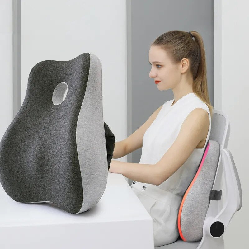 Ergonomic Lumbar Support Pillow - ComfortNest