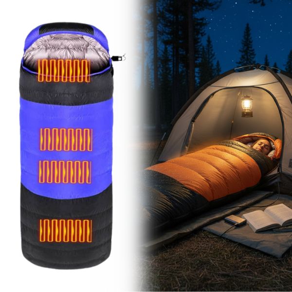 Heated Sleeping Bag with 3 Settings - CozyNest