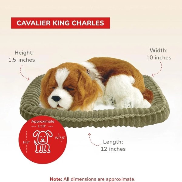 Breathing Puppy Plush - ComfortNest Companion for Anxiety Relief