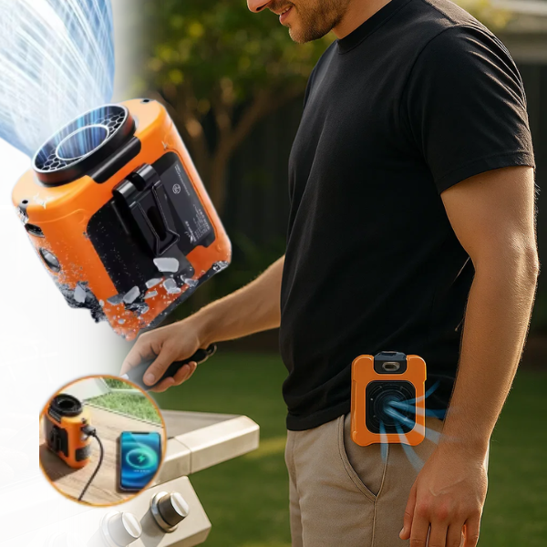 Turbo Airflow Waist Fan - CoolBreeze Essentials
