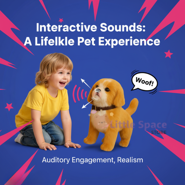Interactive Plush Dog Toy - Pawsitive Play