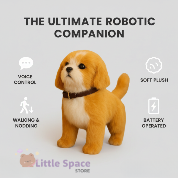 Interactive Plush Dog Toy - Pawsitive Play