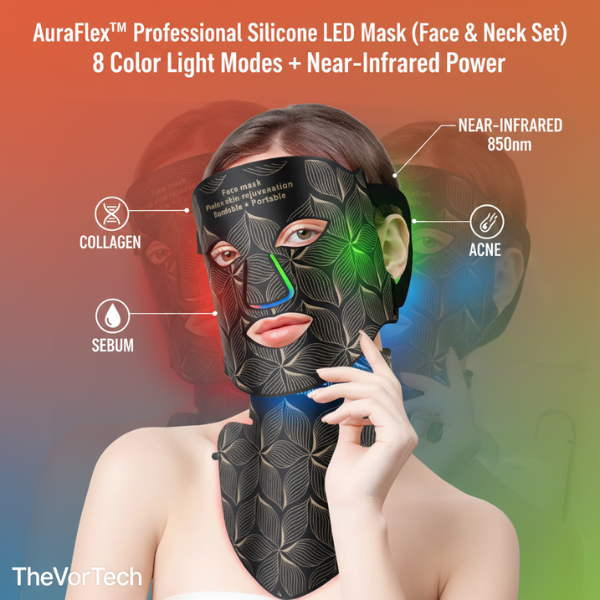 Infrared LED Facial Mask - LuxeGlow