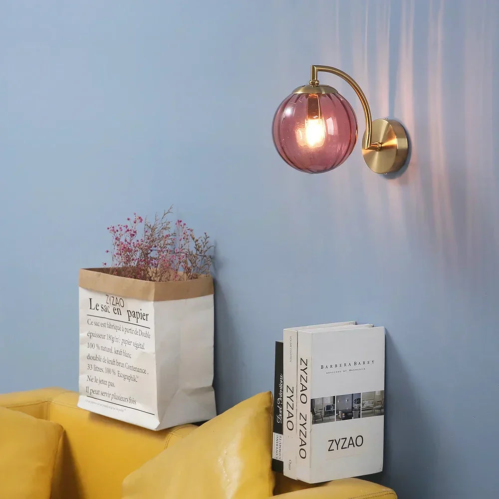 Crystal Wall Light Fixture - LuxeAura