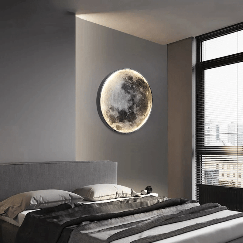 Luminous LED Moon Lamp - Celestial Glow