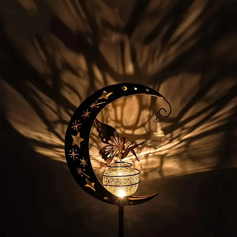 Moon Fairy Solar Light - Luminara Elegance