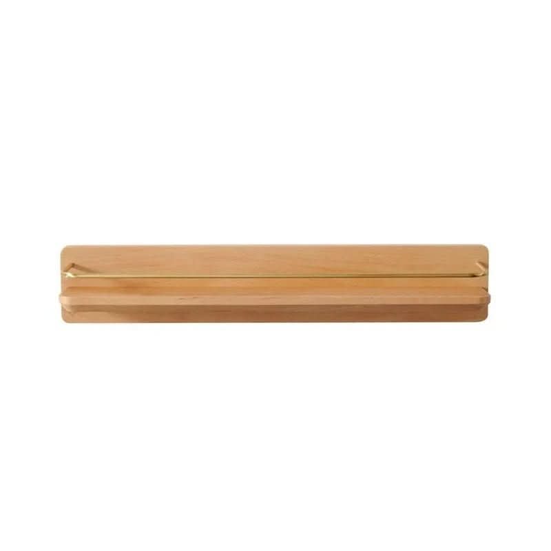 Bamboo Wall Coat Rack with Shelf - EcoNest Designs