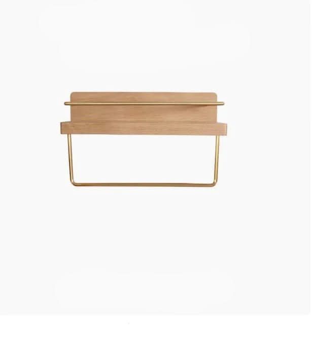 Bamboo Wall Coat Rack with Shelf - EcoNest Designs