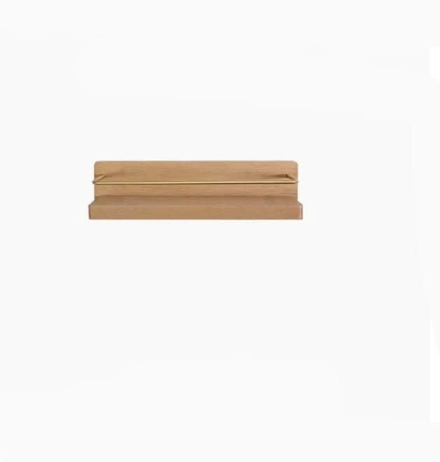 Bamboo Wall Coat Rack with Shelf - EcoNest Designs
