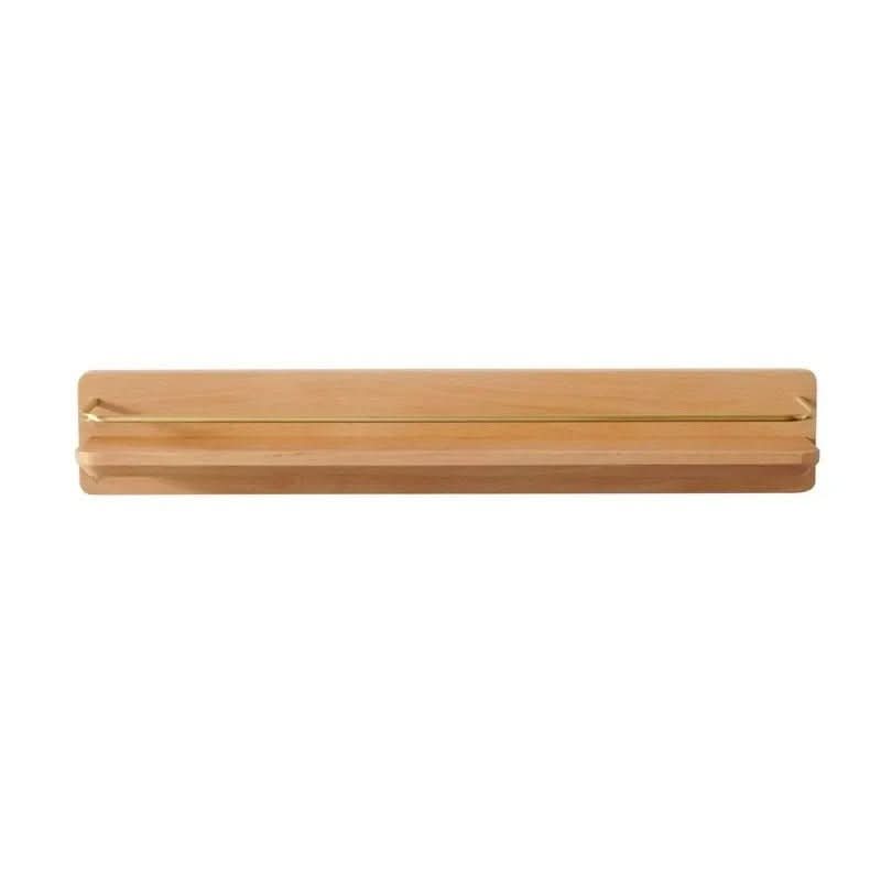 Bamboo Wall Coat Rack with Shelf - EcoNest Designs