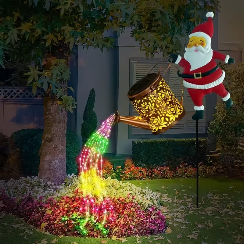 Solar Watering Can Light - LuminaGarden