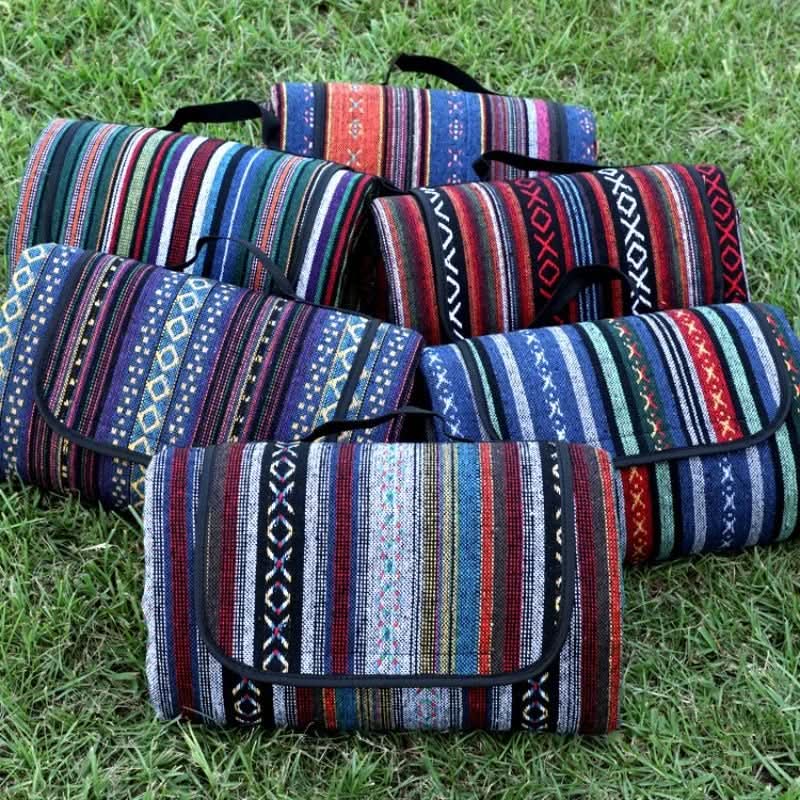 Waterproof Outdoor Blanket - TerraNest Ethnic Design