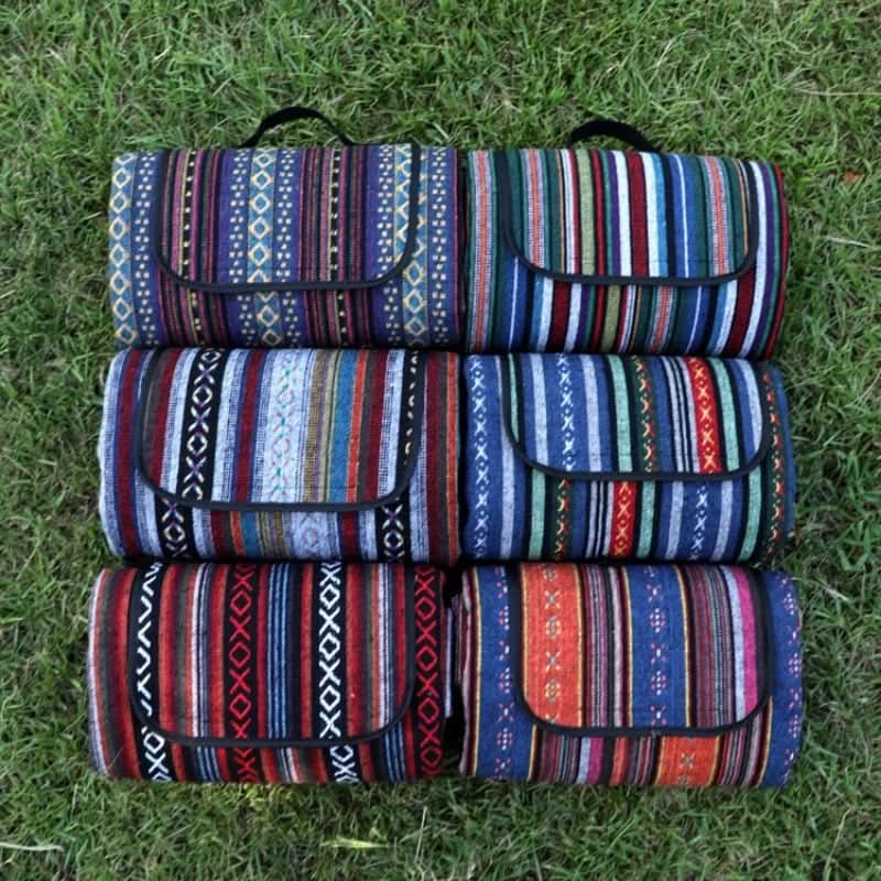 Waterproof Outdoor Blanket - TerraNest Ethnic Design