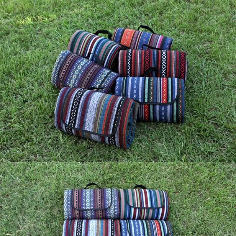 Waterproof Outdoor Blanket - TerraNest Ethnic Design