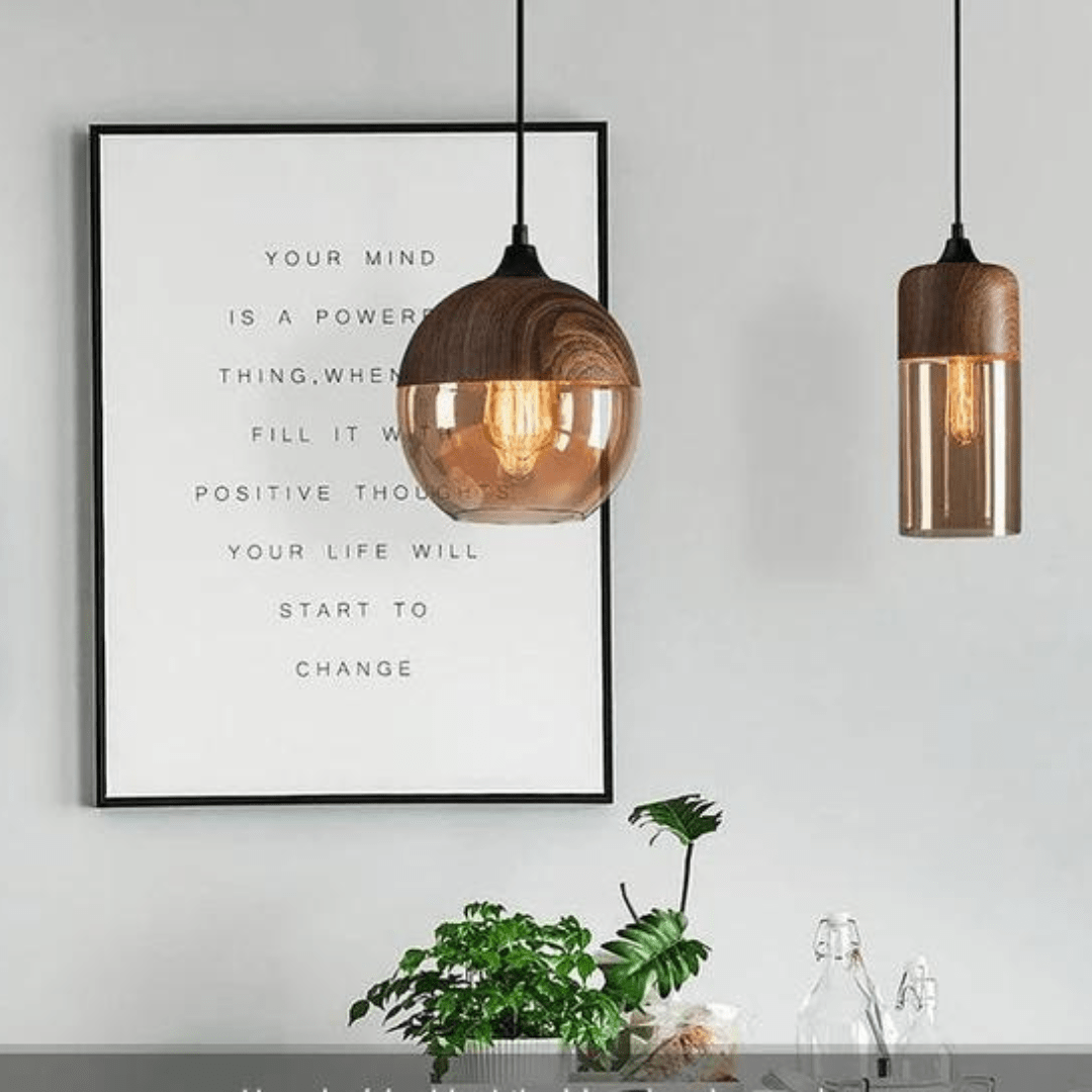 Nordic Ceiling Lamp - LuminaGlow for Cozy Ambiance