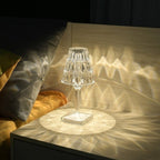 Crystal Elegance Table Lamp - LuxeAura
