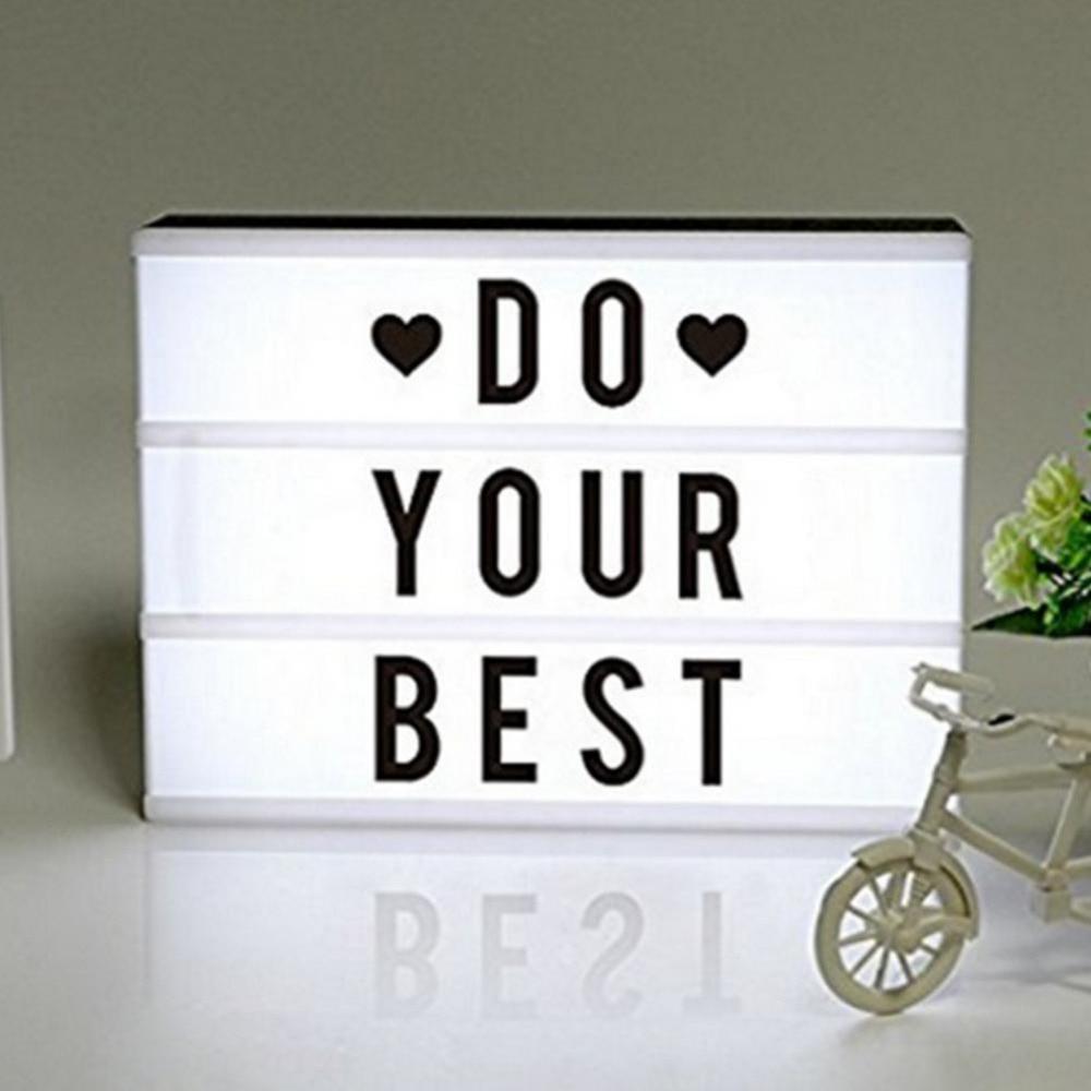 Illuminated Letter Light Box - Lumina Creations