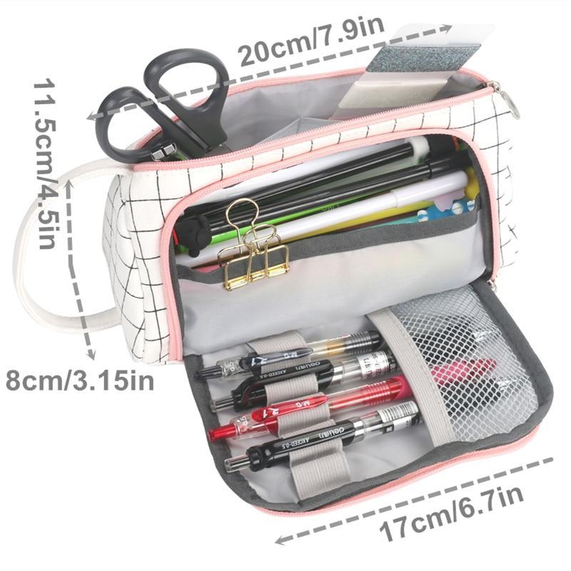 Kawaii Pencil Case - Artistry Essentials Large Capacity Pouch