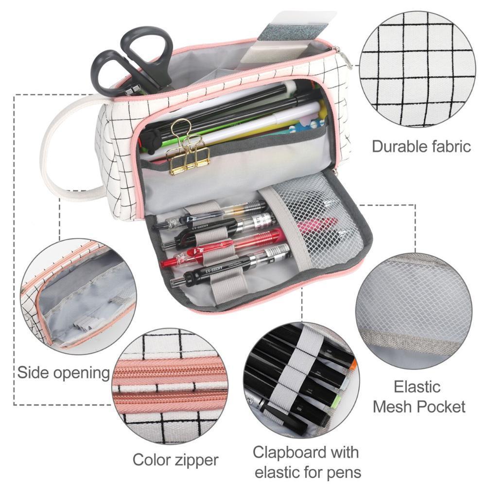 Kawaii Pencil Case - Artistry Essentials Large Capacity Pouch