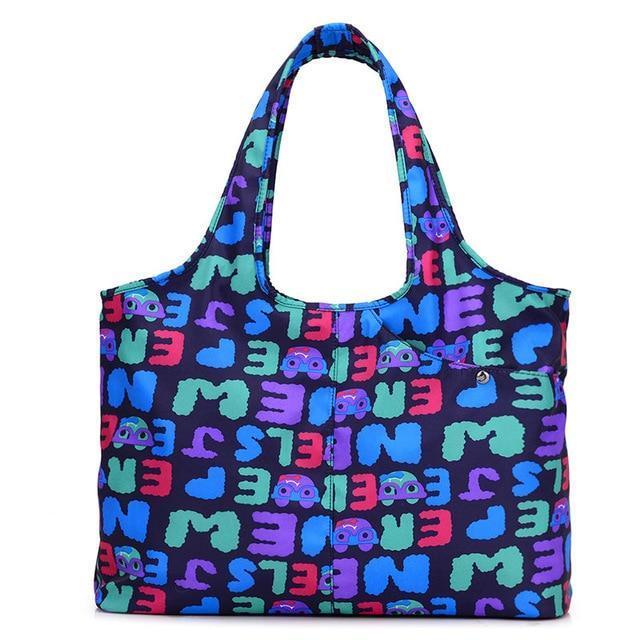 Capacity Oxford Shoulder Bag - LuxeCarry Essentials