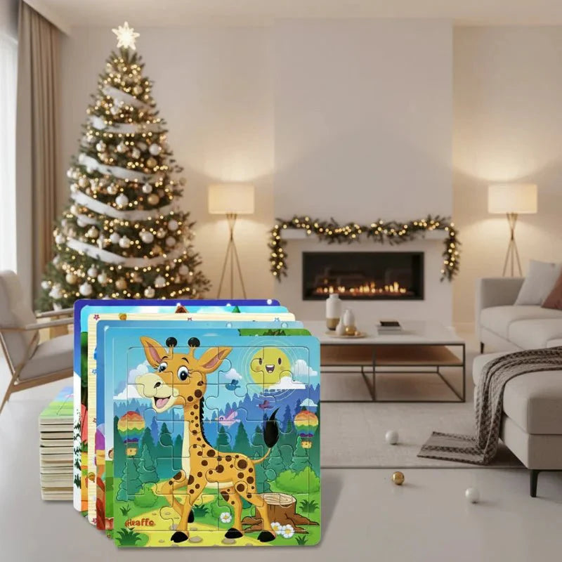 3D Wooden Puzzle for Early Learning - MindCraft Toys