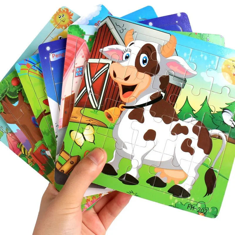 3D Wooden Puzzle for Early Learning - MindCraft Toys