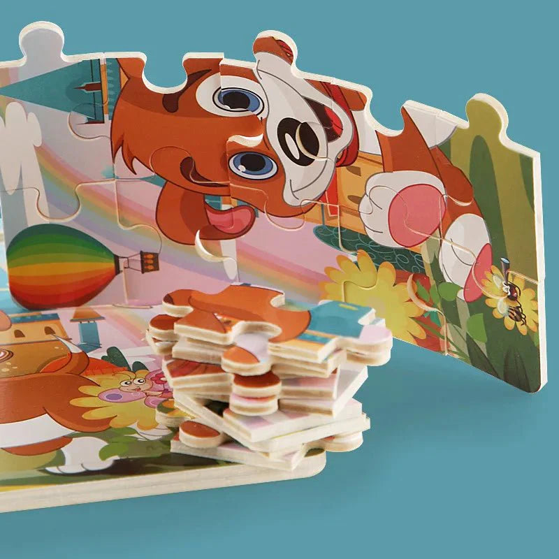 3D Wooden Puzzle for Early Learning - MindCraft Toys