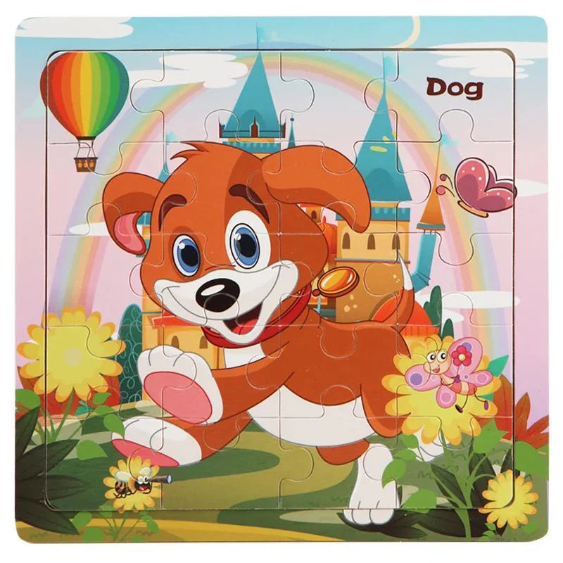 3D Wooden Puzzle for Early Learning - MindCraft Toys