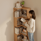 Scandinavian Corner Cabinet - Nordique Home