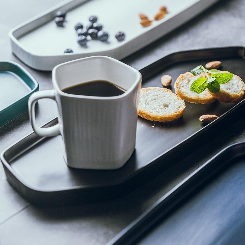 Geometric Serving Platter - LuxeCraft Designs