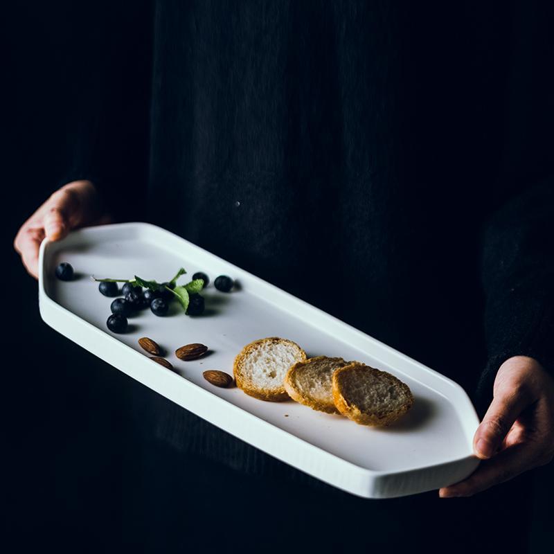 Geometric Serving Platter - LuxeCraft Designs