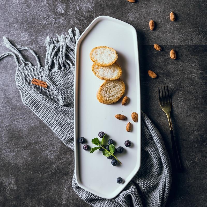 Geometric Serving Platter - LuxeCraft Designs