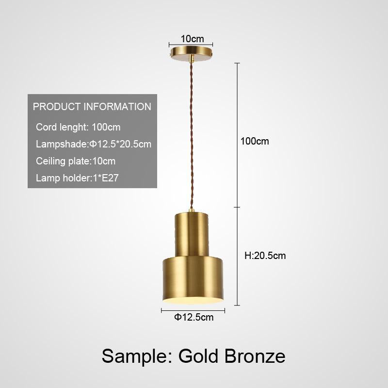 Copper Pendant Light Fixture - Lumina Luxe